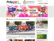 Tablet Screenshot of polycartgroup.com